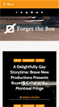 Mobile Screenshot of forgetthebox.net